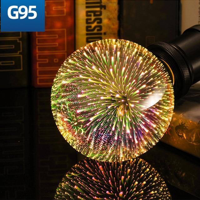 3D Magical Firework Led Light Bulb