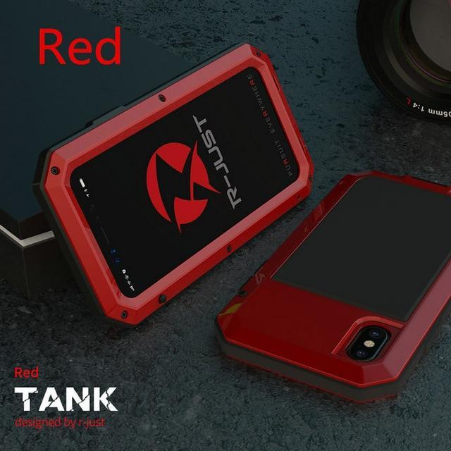 HEAVY DUTY PROTECTION METAL IPHONE CASE