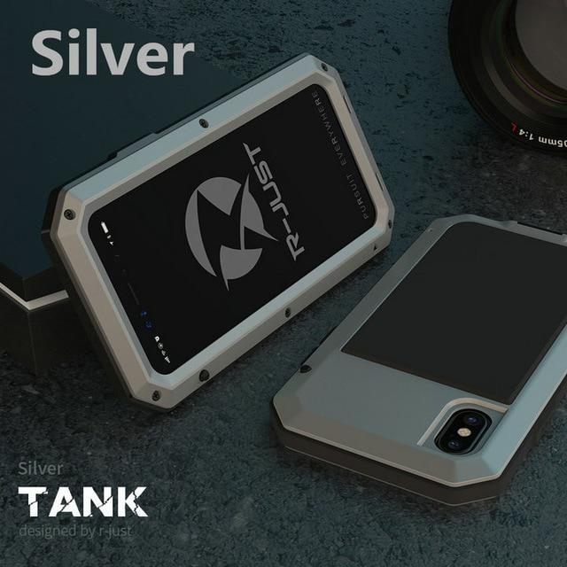 HEAVY DUTY PROTECTION METAL IPHONE CASE