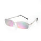 Memory Titanium Alloy Rimless Prescription Presbyopic Reading Glasses