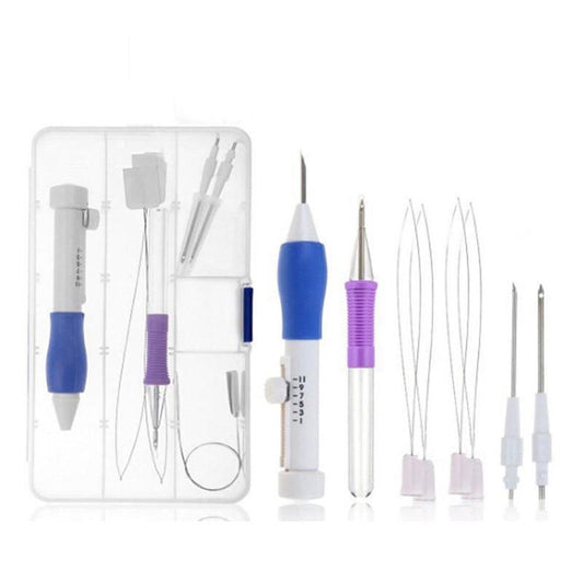 DIY Magic Embroidery Sewing Pen Knitting Tool Kit