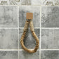 Multipurpose Vintage Bathroom Stick-On Hanging Rope