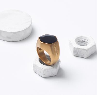 Zentox - Titanium Steel Rings - Indigo-Temple