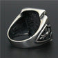 Mackay- Cross Flower  Ring - Indigo-Temple
