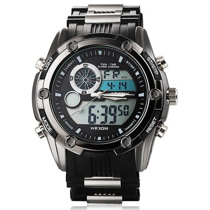 Steel Dial Military WristWatch (3 colors) - Indigo-Temple