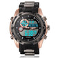 Steel Dial Military WristWatch (3 colors) - Indigo-Temple