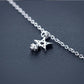 MONA- Moon Star Necklace Pendant - Indigo-Temple