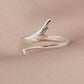 ANGELICA - Sterling Silver Wrap Ring - Indigo-Temple