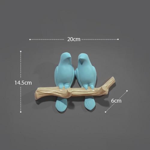Elegant Bird Hanger Wall Decoration