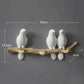 Elegant Bird Hanger Wall Decoration