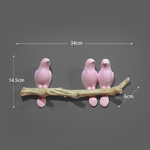 Elegant Bird Hanger Wall Decoration