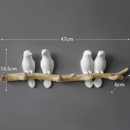 Elegant Bird Hanger Wall Decoration