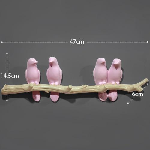 Elegant Bird Hanger Wall Decoration
