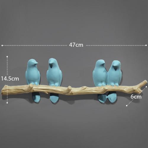 Elegant Bird Hanger Wall Decoration