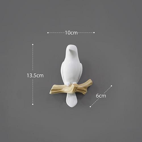 Elegant Bird Hanger Wall Decoration
