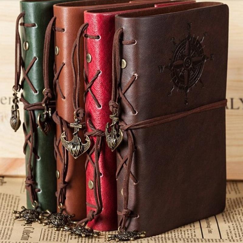 Medieval Style Spiral PU Leather Journal