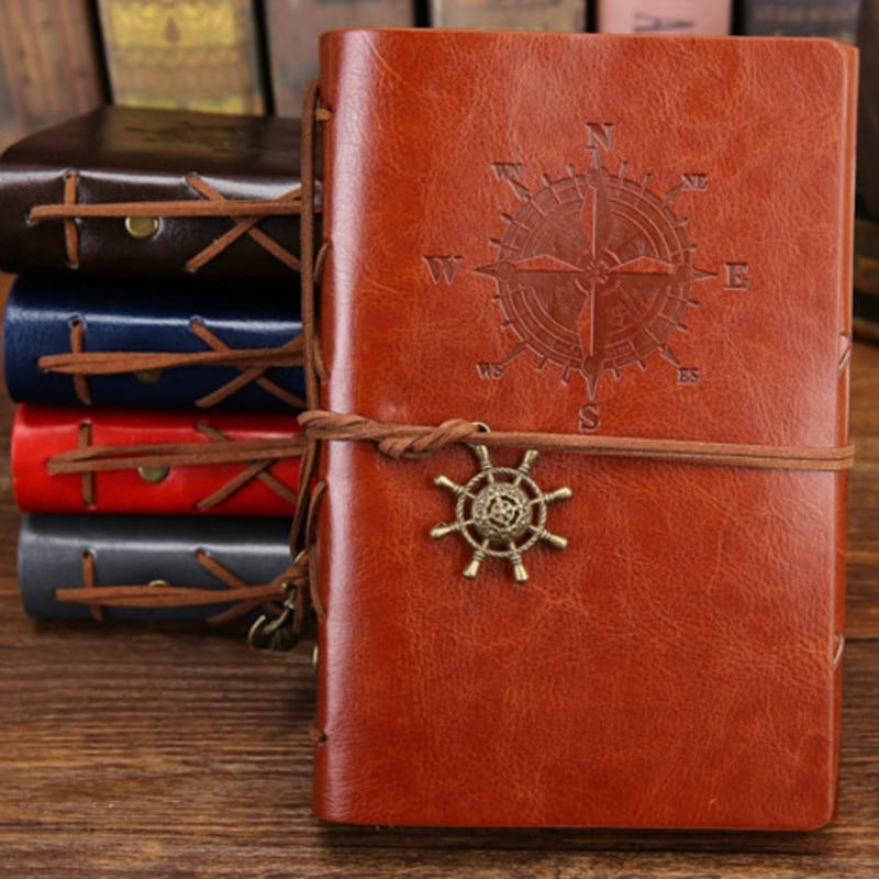 Medieval Style Spiral PU Leather Journal