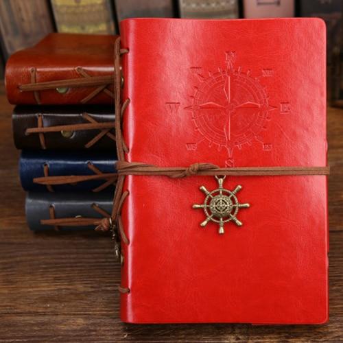 Medieval Style Spiral PU Leather Journal