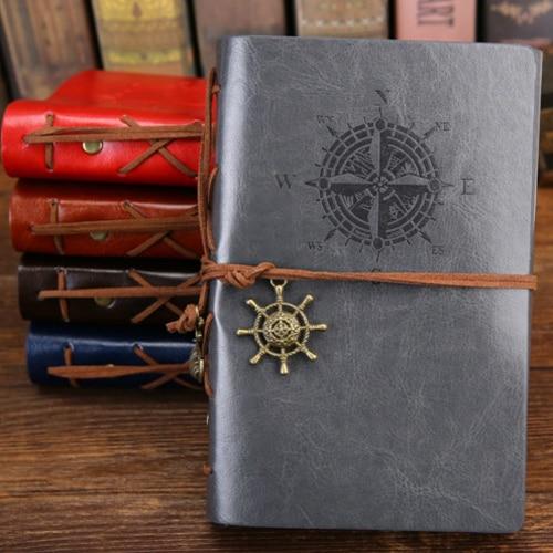 Medieval Style Spiral PU Leather Journal