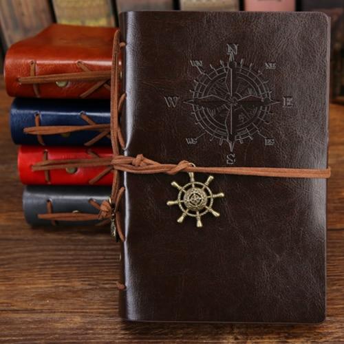 Medieval Style Spiral PU Leather Journal