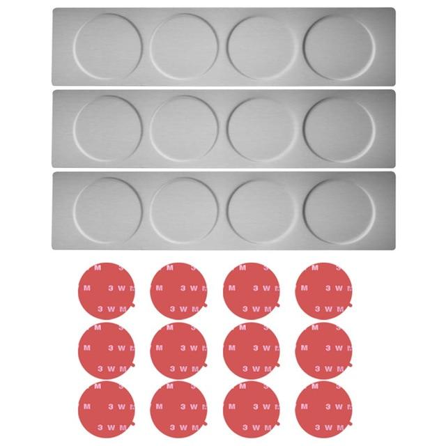 MagneticSpice™ Stainless Steel Spice Jar Set With Magnetic Base