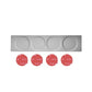 MagneticSpice™ Stainless Steel Spice Jar Set With Magnetic Base