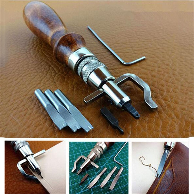 DIY Leathercraft Grooving Pro Tool Set