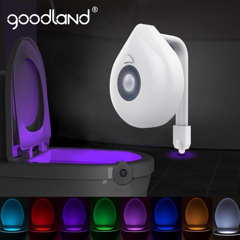 PIR Motion Sensor Toilet Night Lamp