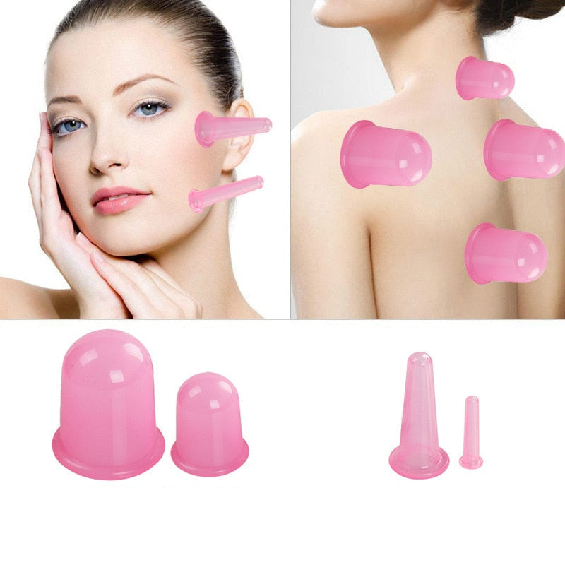 Pain Relief Silicone Suction Cup Set