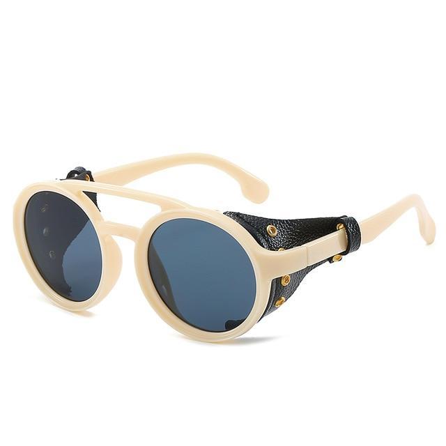KEITHION Unisex Steampunk Goggles With Side Shields