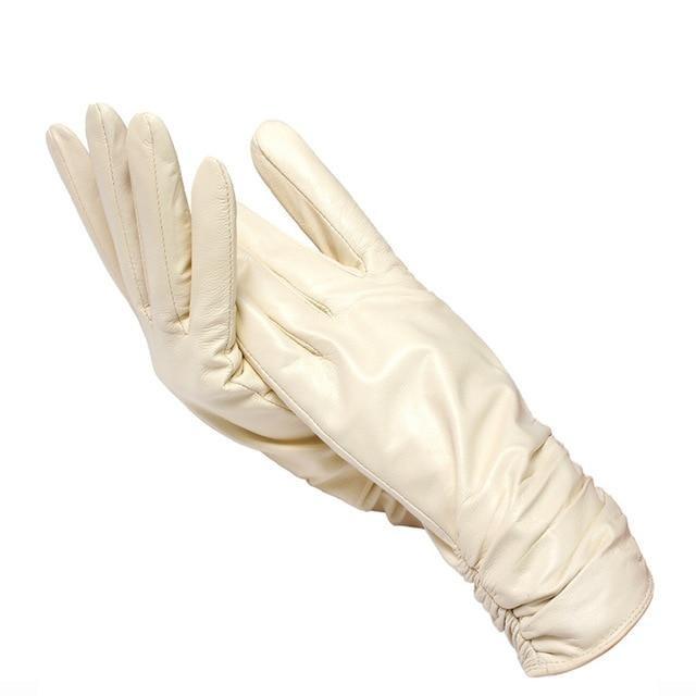 Classic Genuine Leather Gloves For Women