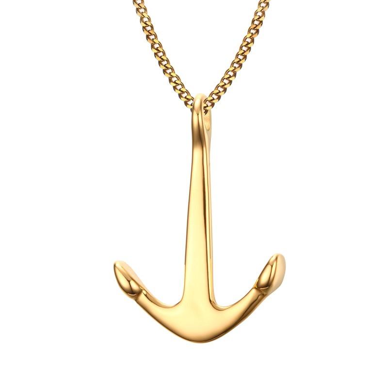Barbados - Anchor Necklaces Pendants - Indigo-Temple