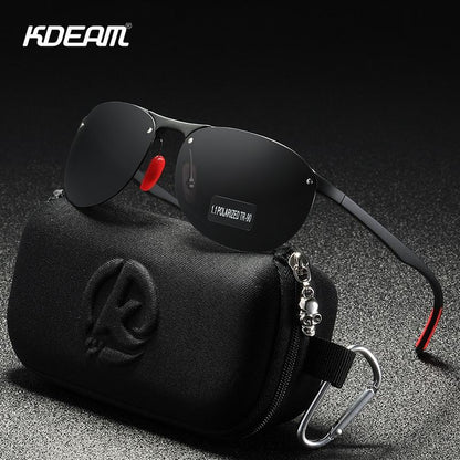 KDEAM™ Polarized Rimless Sunglasses for Men