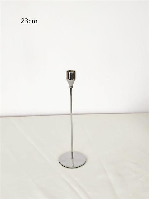 European Metal Candle Holder