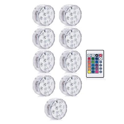 Remote Controlled RGB LED Waterproof Pool Lights