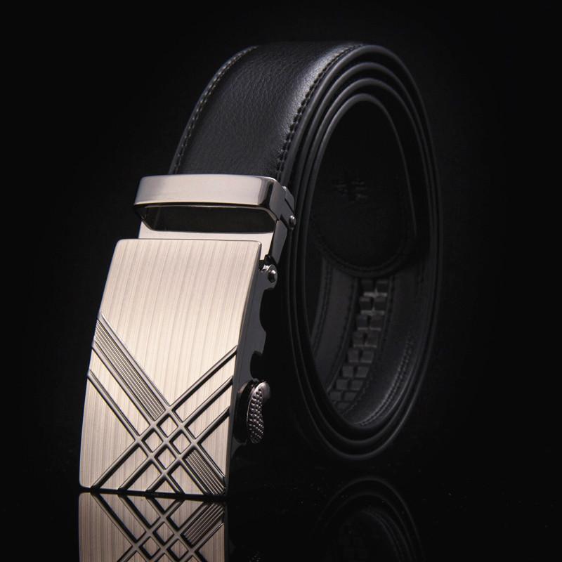 Heroic™ Automatic Buckle Leather Designer Belt For Men