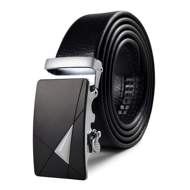 Heroic™ Automatic Buckle Leather Designer Belt For Men