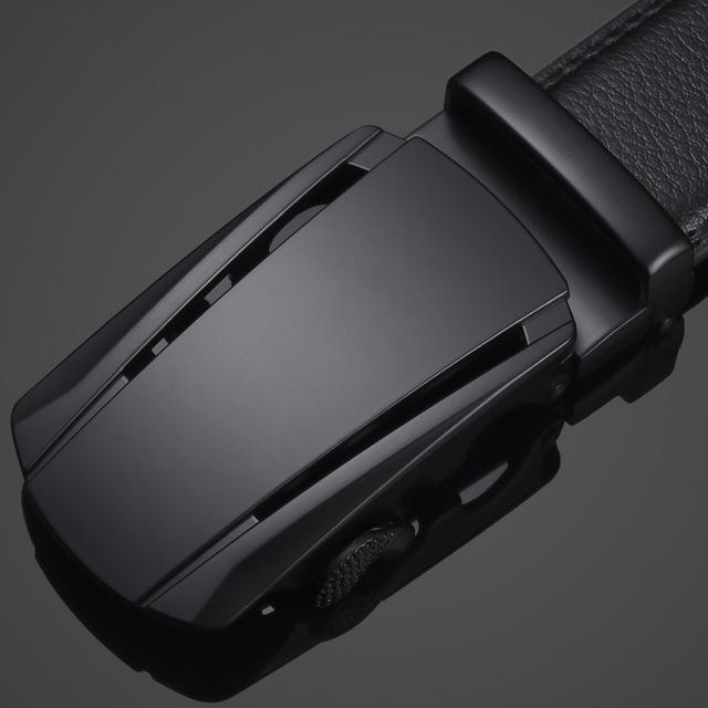Heroic™ Automatic Buckle Leather Designer Belt For Men