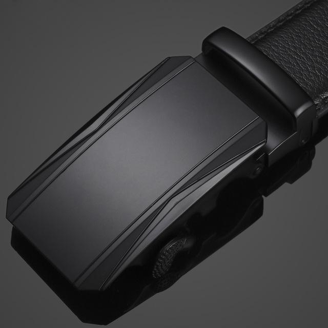 Heroic™ Automatic Buckle Leather Designer Belt For Men
