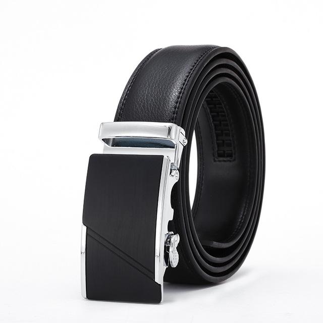 Heroic™ Automatic Buckle Leather Designer Belt For Men