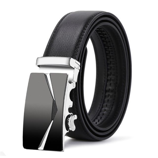 Heroic™ Automatic Buckle Leather Designer Belt For Men