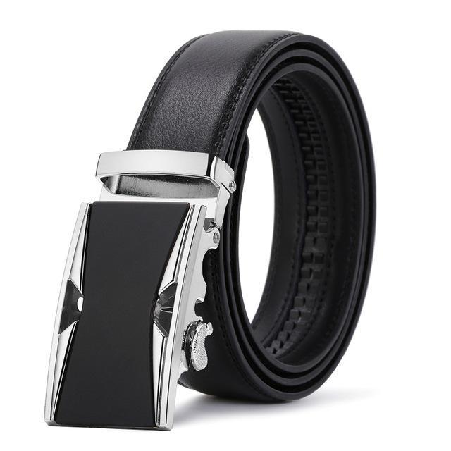 Heroic™ Automatic Buckle Leather Designer Belt For Men