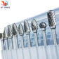 Premium Tungsten Steel Carbide Rotary Burr Set (10pc)