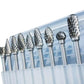 Premium Tungsten Steel Carbide Rotary Burr Set (10pc)