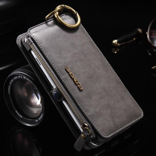 Detachable Wallet Phone Case For iPhone & Samsung