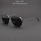 Vintage Square Metal Frame Sunglasses UV400