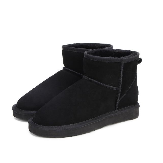 MBR™ Genuine Leather Snow Boots For Women