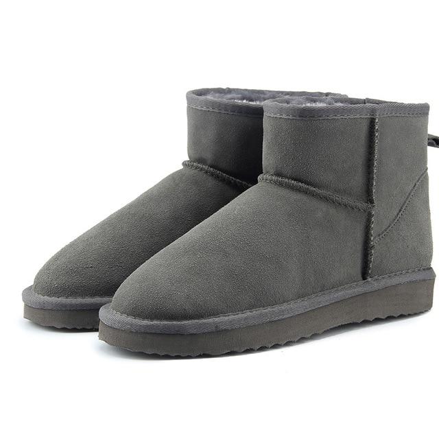 MBR™ Genuine Leather Snow Boots For Women
