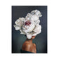 Lady Flower Art Canvas Painting