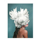 Lady Flower Art Canvas Painting